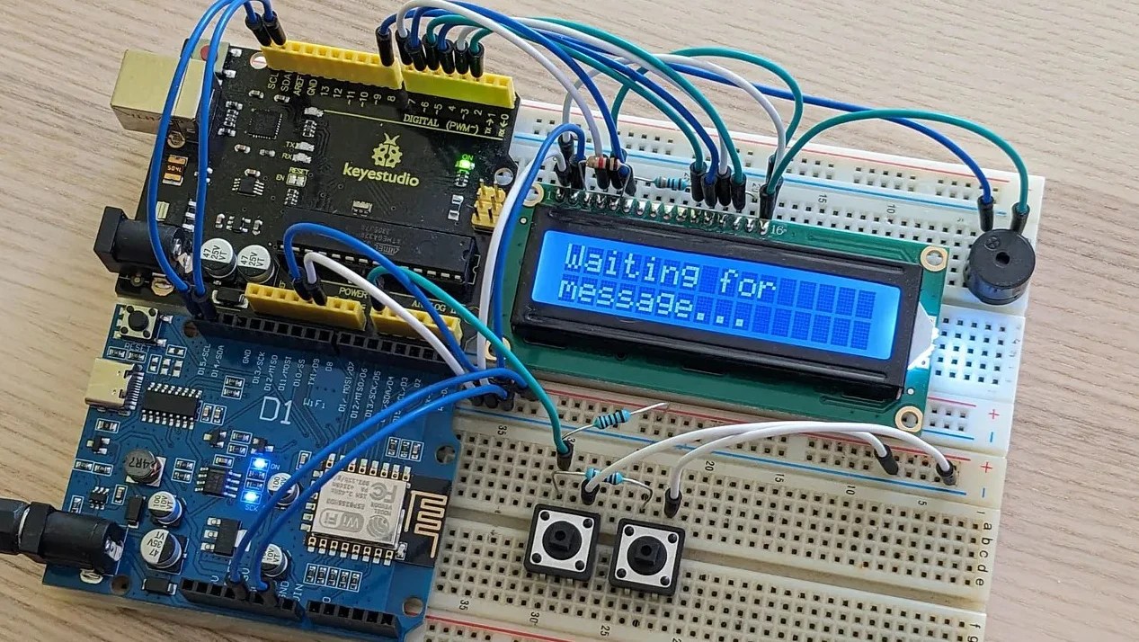 Arduino Turned Into Something Kinda Like A Pager