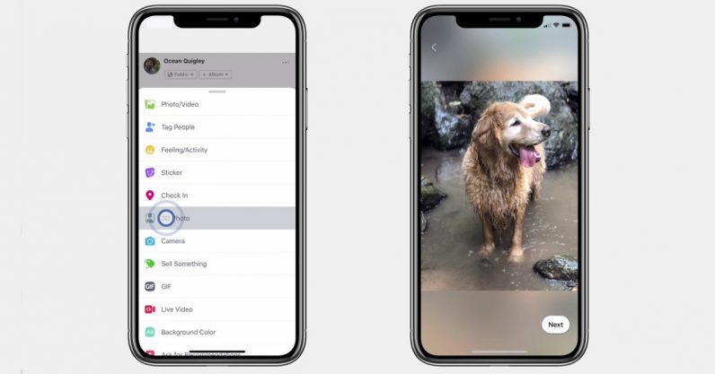 Facebook now lets you post 3D photos that jump out of your Newsfeed