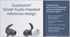 Qualcomm announces a reference design headset based on its QCC5100 Bluetooth audio chip to make it easier for manufacturers to build Alexa-powered headphones (Richard Lai/Engadget)