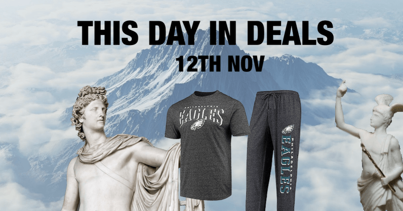 This Day in Deals: 40% off NFL pyjamas to honor the sport’s first professional player