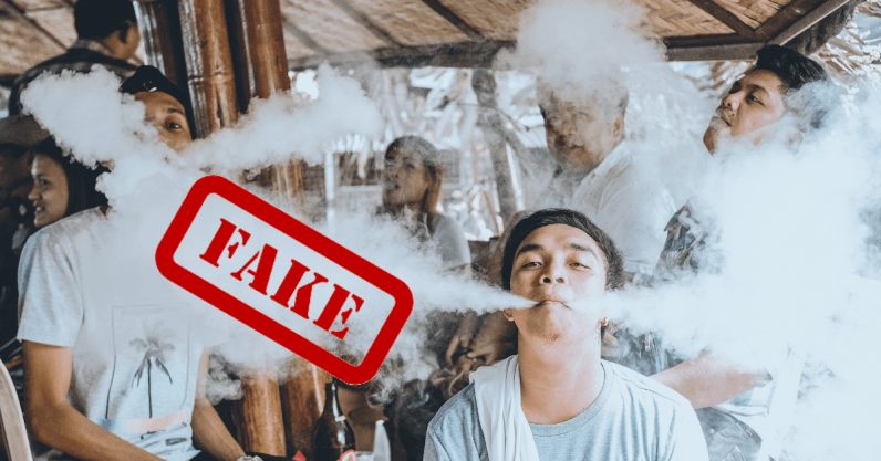 Fake e-cigarette liquid is putting vapers at risk — scanning technology could prevent it