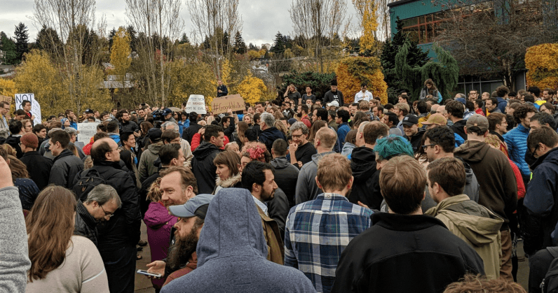 Thousands of Google employees walk out to protest harassment, inequality