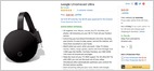 Amazon starts selling the 3rd-gen Chromecast as well as the older Chromecast Ultra, nearly a year after it promised to sell the devices again (Corbin Davenport/Android Police)