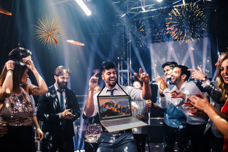 Here’s how to throw an office party using your Mac laptop