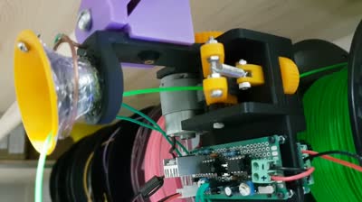 Active Strain Relief for 3D-Printer Filament