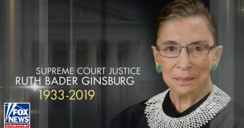 Justice Ginsburg made a public appearance last week — but the internet still thinks she’s dead