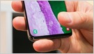 Qualcomm's ultrasonic fingerprint scanner in the Galaxy S10, integrated in one of the layers of the display, uses sound waves to take a 3D fingerprint image (Jessica Dolcourt/CNET)