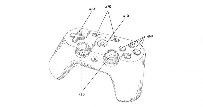Google’s gamepad patent hints at its plans for Project Stream