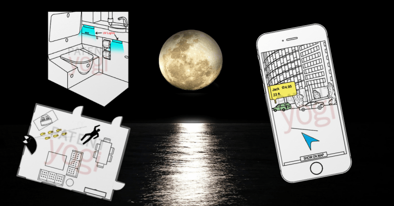 Full moon patents: Uber’s pick-up AR, Microsoft’s crime scene AI, and Boeing’s toilet