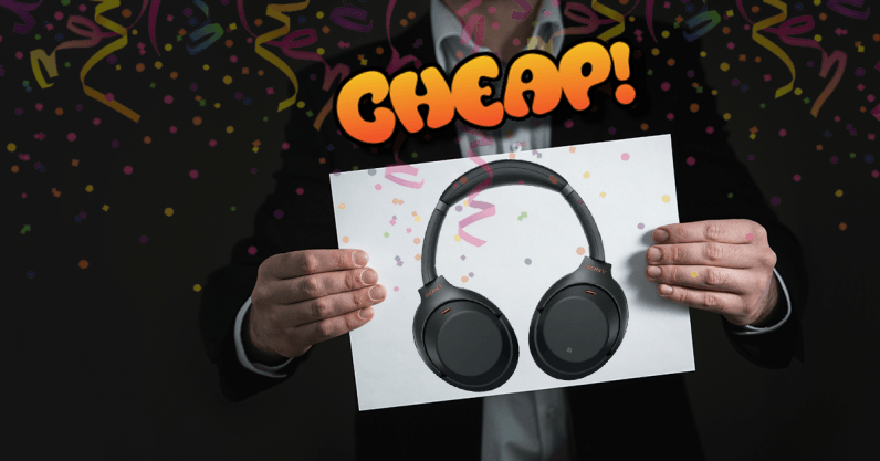 CHEAP: These Sony WH-100XM3 noise-cancelling headphones are a steal right now