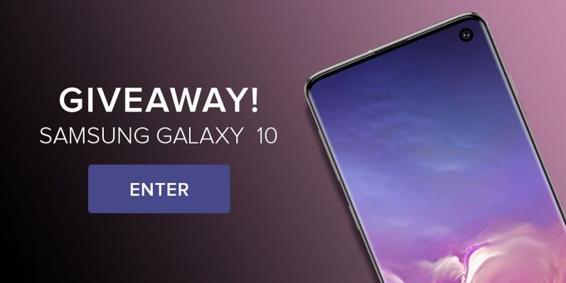 Here’s your chance to win a free Samsung Galaxy S10
