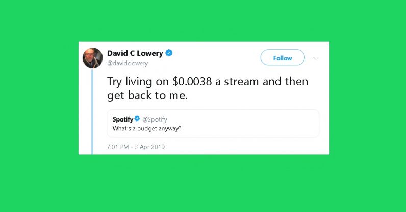 Spotify ad draws criticism over how it (under)pays musicians