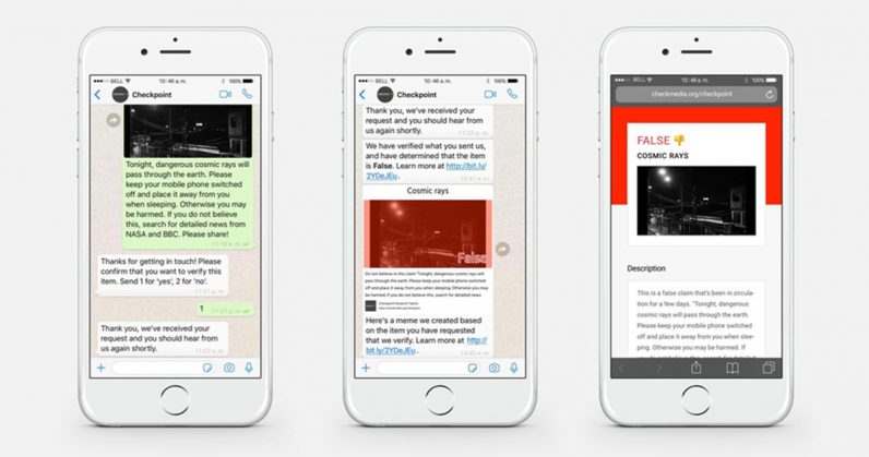 WhatsApp says its fake news tip line is just for research