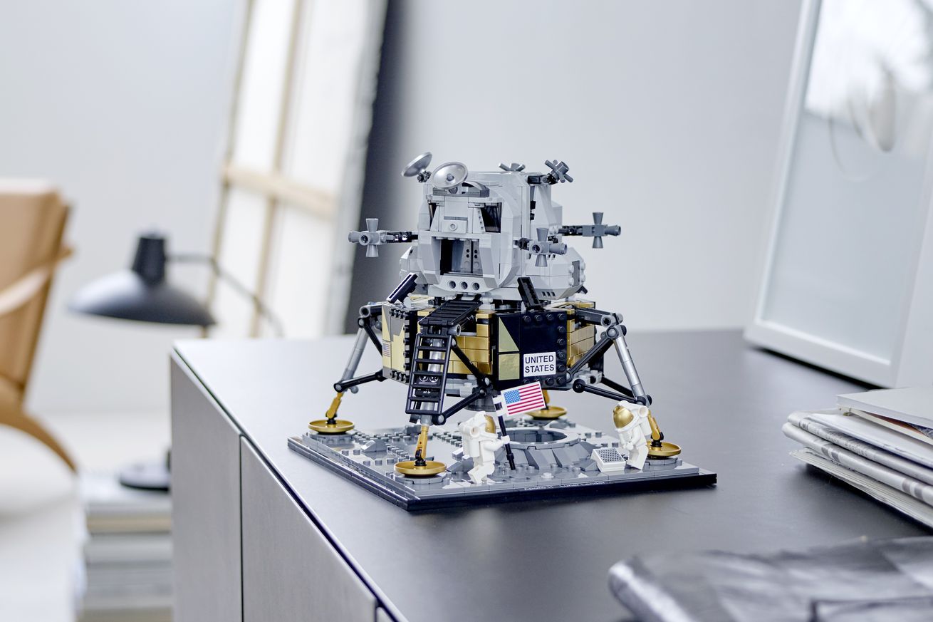Lego is celebrating the 50th anniversary of Apollo 11 with a new lunar lander set