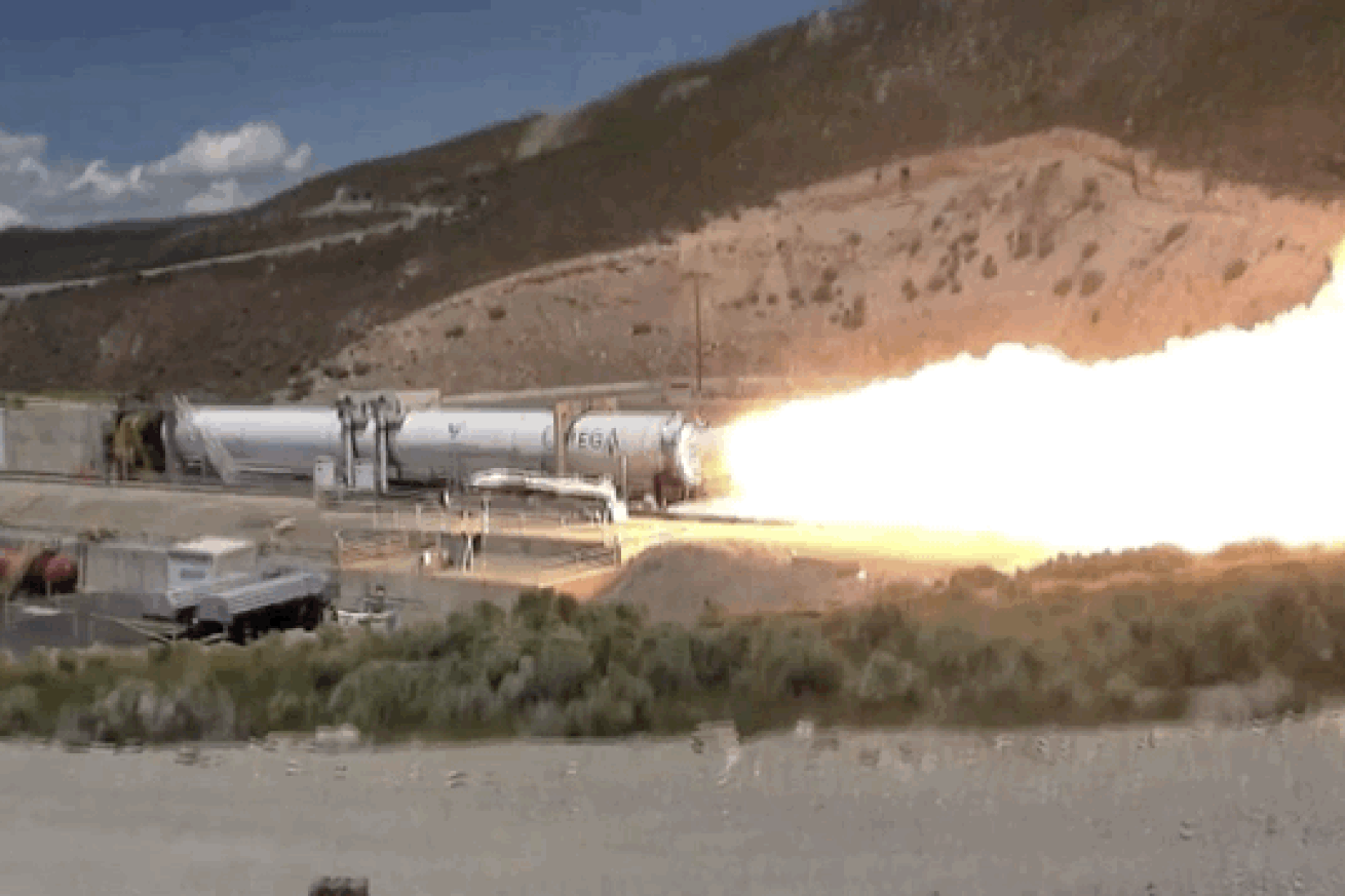 Northrop Grumman’s new rocket suffers small explosion during first big ignition test