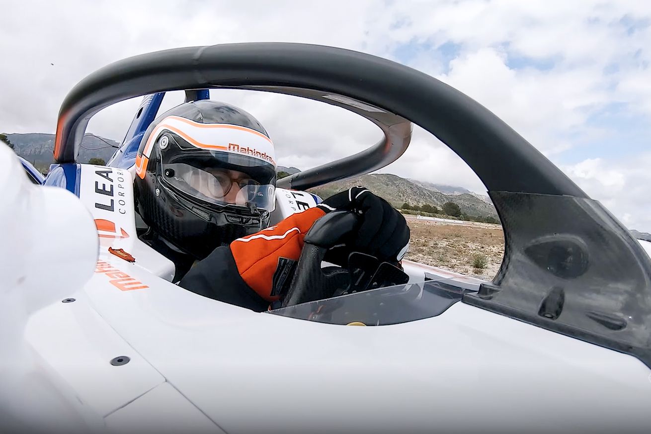Driving Formula E’s game-changing electric racecar