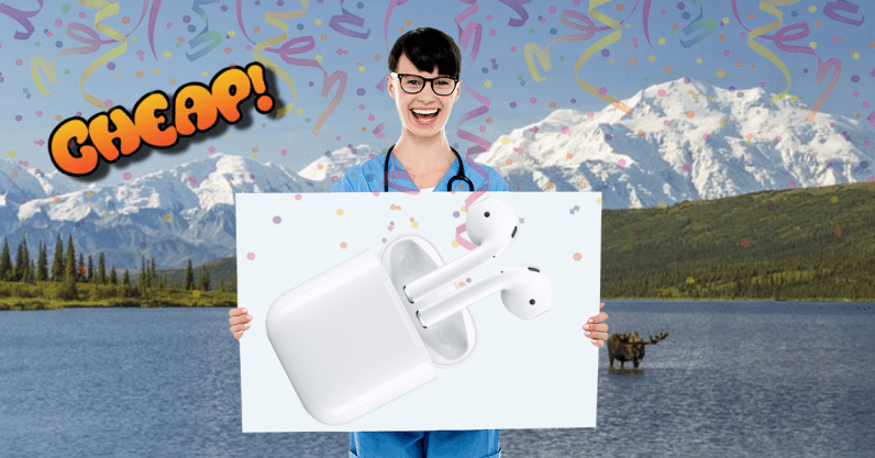 CHEAP: $20/£10 off Apple’s newest AirPods is better than nothing