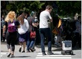 Kiwibots, the "parallel autonomy" food delivery bots popular with students at UC Berkeley, are remotely piloted by workers in Colombia who are paid $2/hour (Carolyn Said/San Francisco Chronicle)