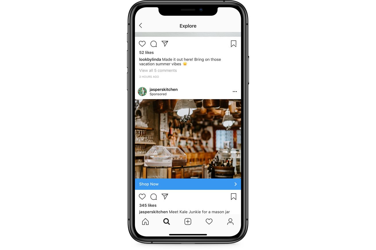 Instagram will start putting ads within the Explore page