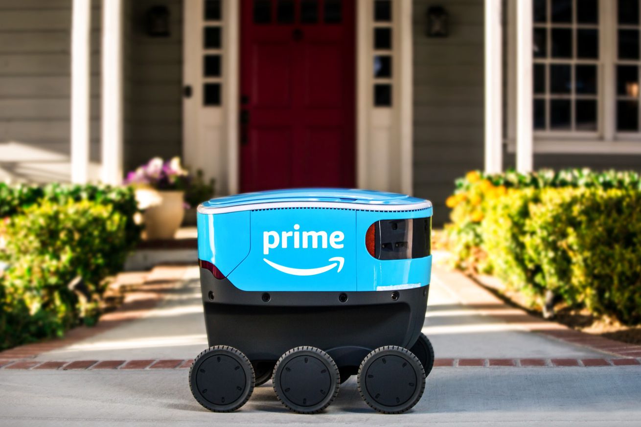 Amazon is creating detailed 3D models of suburbia to train its new delivery robots