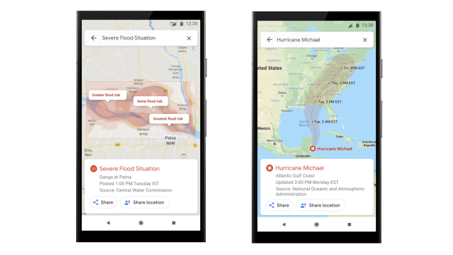 Google Maps Will Now Warn You About Natural Disasters in Your Area