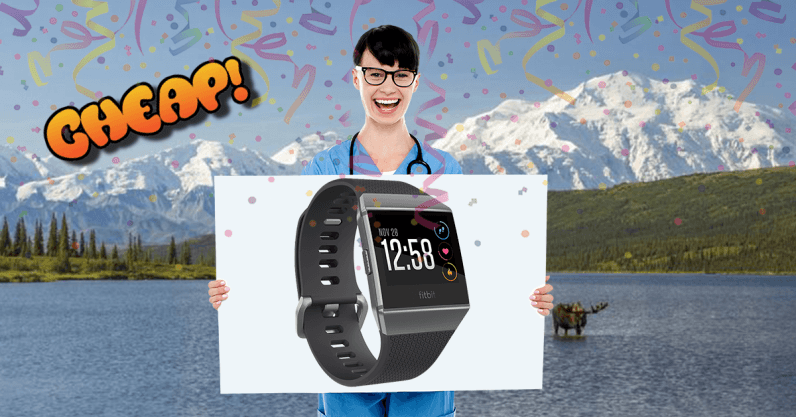 CHEAP: Get intimidatingly ripped with 20% off the Fitbit Ionic smartwatch