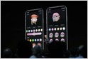 In iOS 13, iMessage supports profile photos, including new Memoji personalized with makeup and accessories; Memoji can also be turned into stickers (Sarah Perez/TechCrunch)