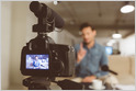 Researchers have developed an algorithm that allows video editors to modify human speech in "talking head" videos by altering text in transcripts (Andrew Myers/Stanford News)