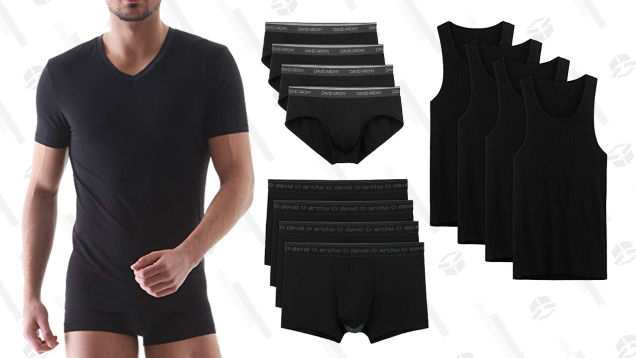 Take 20% Off David Archy Underwear, Shirts and Socks For Father's Day