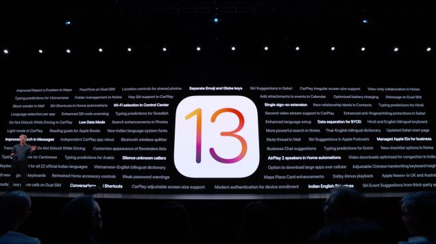All the Big iOS 13 Changes Apple Announced at WWDC 19