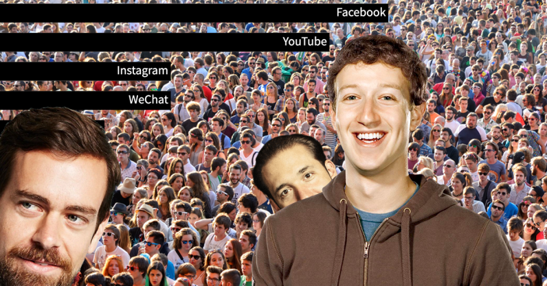 The most popular social media networks each year, gloriously animated
