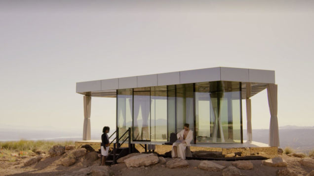 Spend a Night in the Glass House from Black Mirror