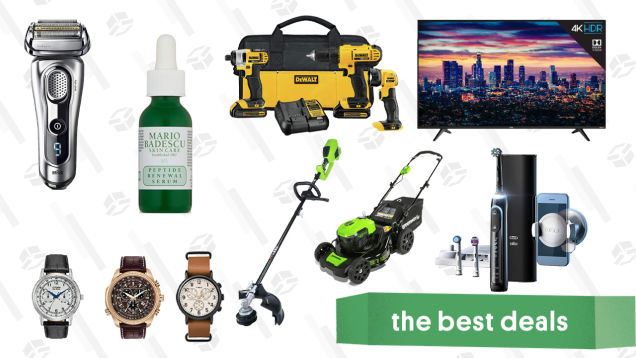 Monday's Best Deals: Greenworks Lawn Care Tools, OXO Coffee Grinder, Oral-B Toothbrushes, and More