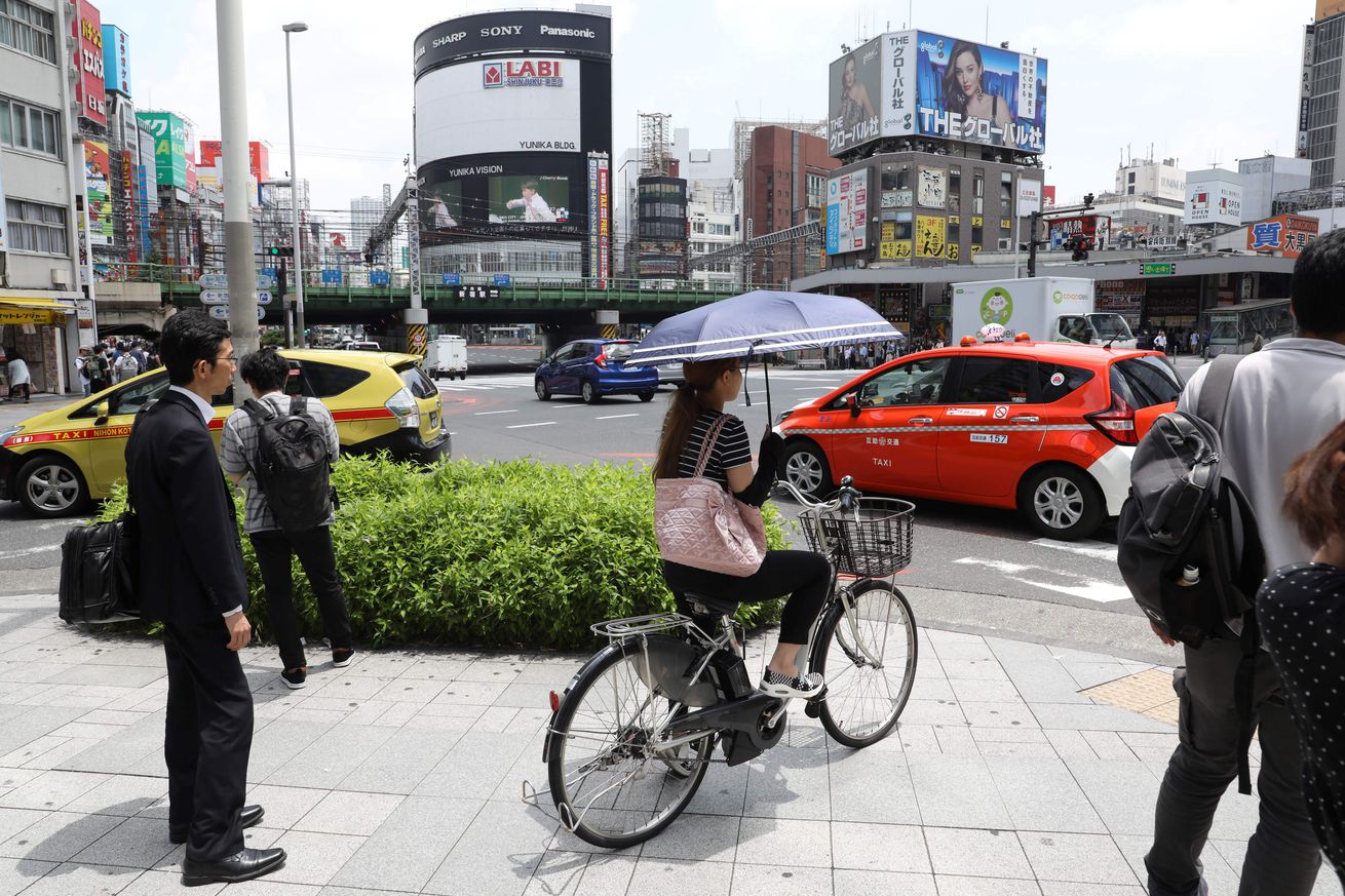 People in Japan are renting cars but not driving them