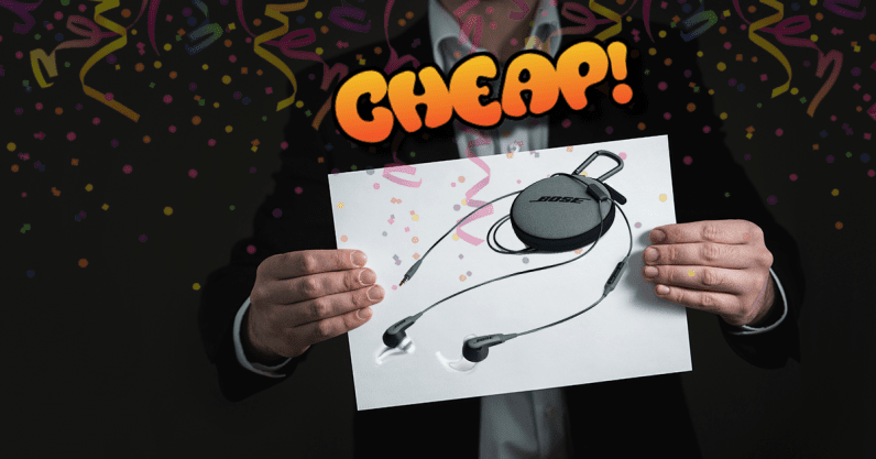 CHEAP: Bose’s SoundSport headphones for $50? I’m sweating already