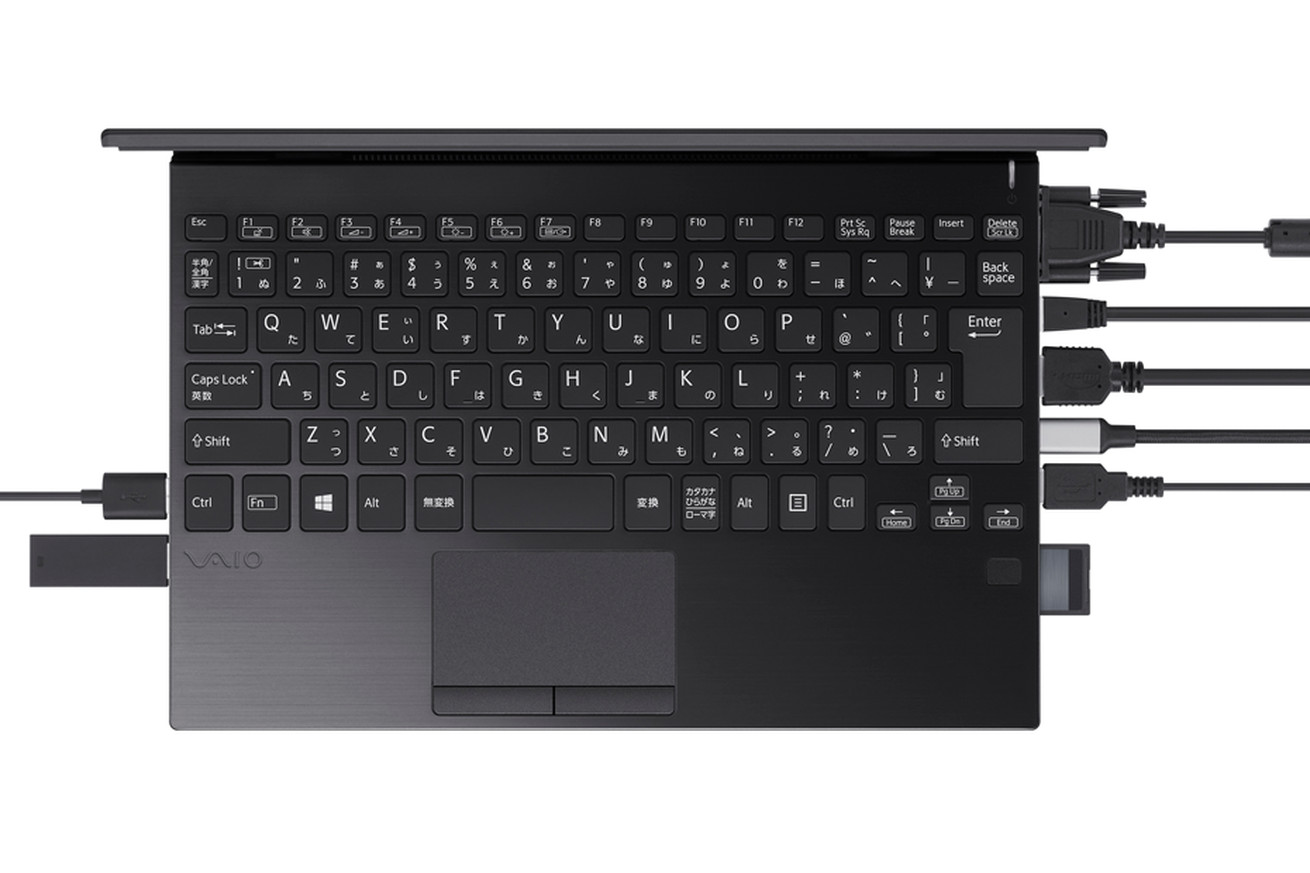 VAIO proves tiny laptops don’t need dongles