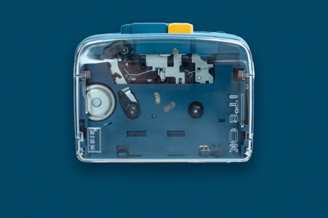 A portable Bluetooth cassette tape player brings retro audio into 2019