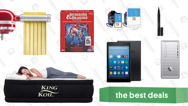 Thursday's Best Deals: Fire HD 10, Stranger Things D&D, Weighted Blankets, and More
