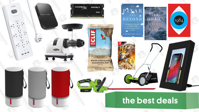Saturday's Best Deals: Clif Bars, HyperX RAM, Kindle Books, and More