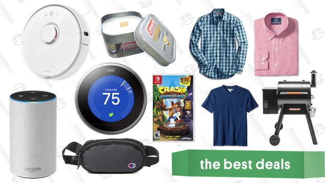 Sunday's Best Deals: Nest Thermostat, Herschel Duffel Bag, Crash Bandicoot, Echo Speakers, and More