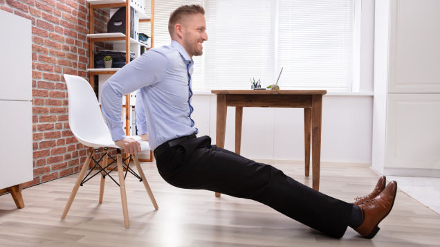 Use Your Chair for a Home Workout