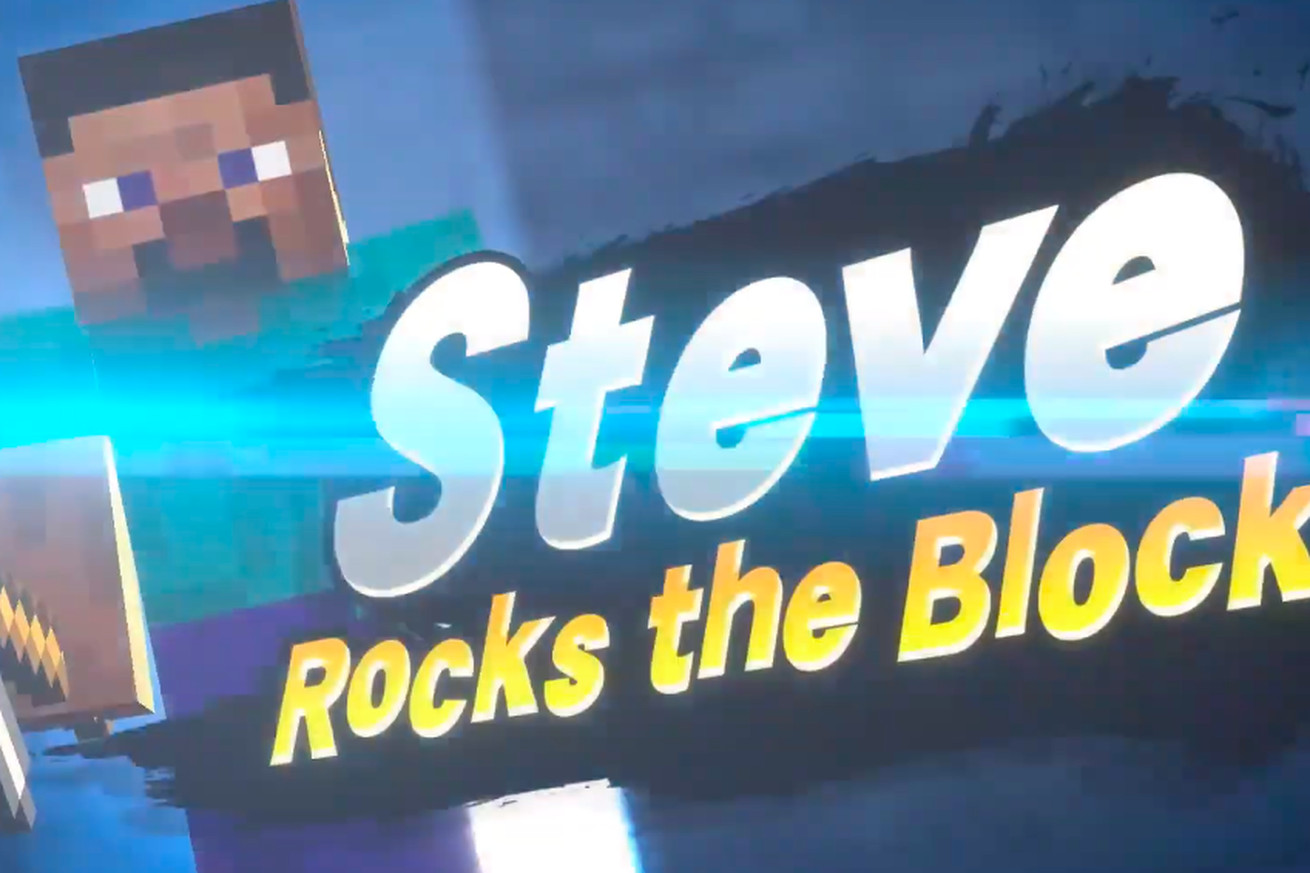 Steve and Alex from Minecraft are coming to Super Smash Bros. Ultimate on October 13th, and here are their moves