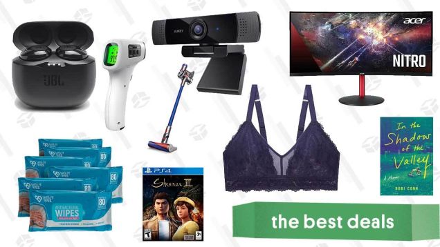 Friday's Best Deals: Aukey 1080p Webcam, Infrared Thermometer, Boltune Noise Canceling Headphones, Savage X Fenty, Pumpkin Spice Candle, and More