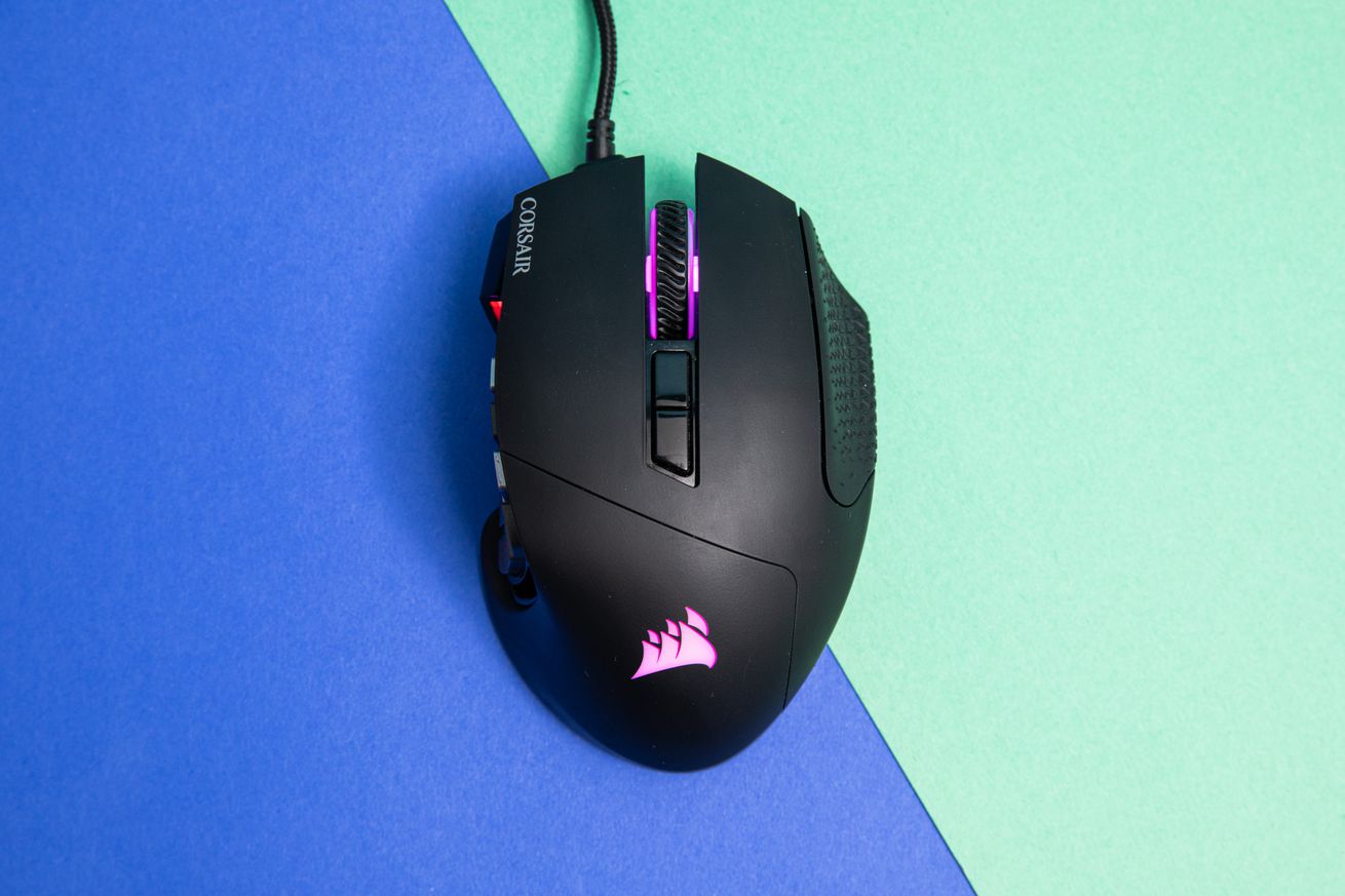 Corsair’s Scimitar RGB Elite, one of our favorite gaming mice, is on sale for $60
