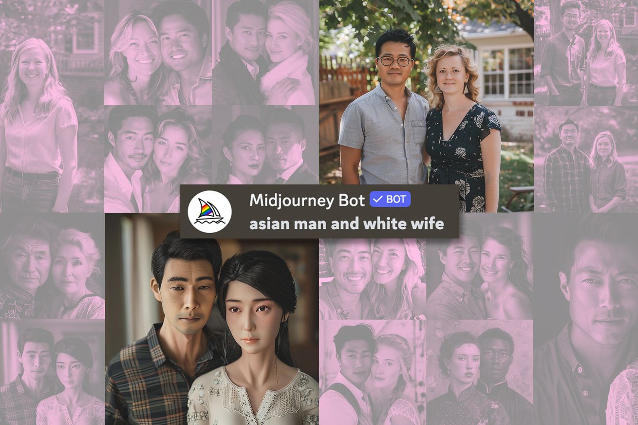 I’m still trying to generate an AI Asian man and white woman