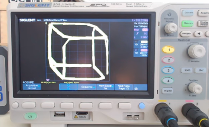 STM32 Draws on Scope