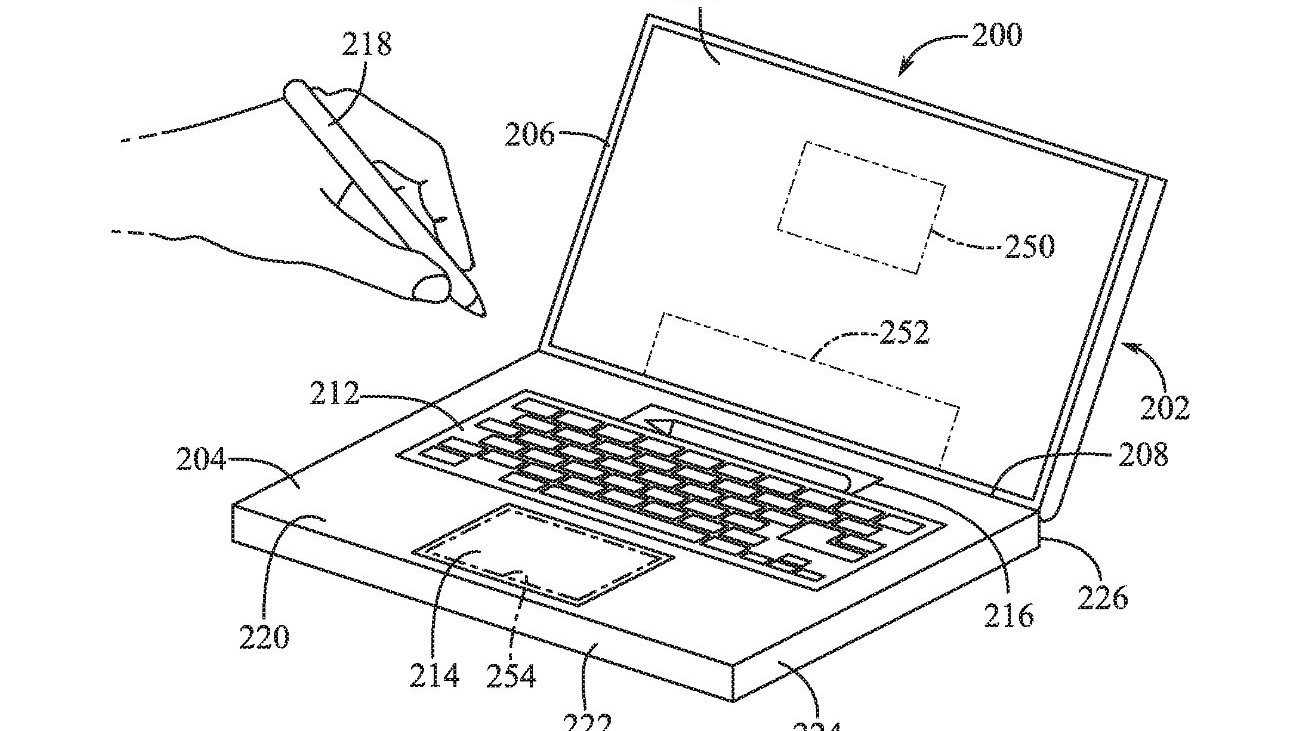 MacBook Pro Touch Bar could be revived as a strip that supports Apple Pencil