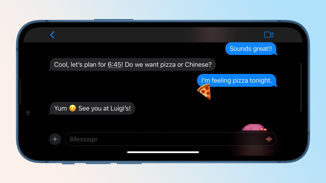 How to add and remove stickers as a reaction in Messages in iOS 17