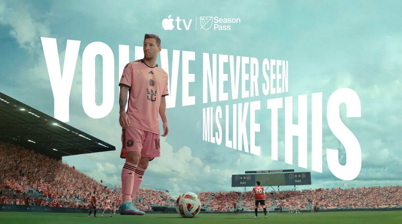 Messi promotes MLS Season Pass in new Apple TV ad spot