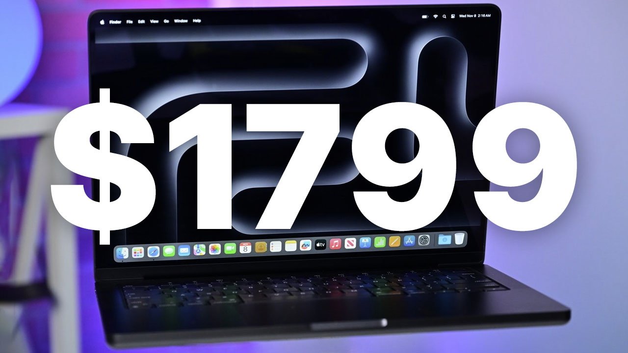 Pick up Apple’s M3 Pro MacBook Pro 14-inch for $1,799 in this week’s battle of the deals